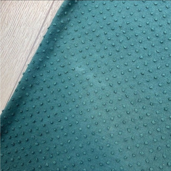 Anthropologie W5 Green Short Sleeve Blouse Size Large - Picture 8 of 9